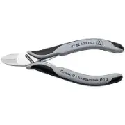 Knipex 77 82 130 ESD, 5 1/4' Electronics Diagonal Cutters, ESD Handles