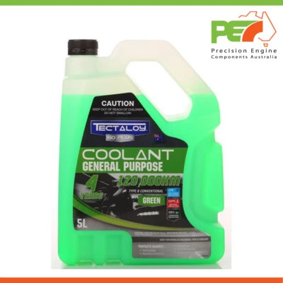 Tectaloy 60 Plus Green 5L Radiator Coolant For SUZUKI CARRY DA21 SK410 1.0L