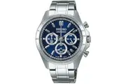 SEIKO Spirit SBTR011 Blue Mens Quartz Chronograph Watch New In Box