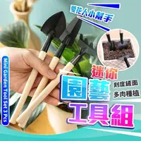 在飛比找momo購物網優惠-【kurumapop】迷你園藝工具三件組(鏟子 鐵鍬 鐵耙 