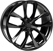 19 20 21 22 23 24 Inch Forged Alloy Wheel Rims 5x120 & 5x114.3 PCD Gloss Black/Silver - Compatible with Tesla Model 3 Model Y Model S Model X(Style A)