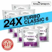 SALE 24 PACK Still Spirits Turbo Classic 6 Yeast home brew Classic Turbo Yeast