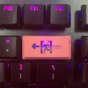 Backspace Keycap Exit Backlit Key Cap for Logitech G915 G913 G813 G913TKL