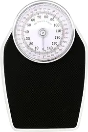 Mechanical Scales Health Scales 180 Kg, Bathroom Scales with Large Precision Number No Batteries, Mechanical Scales for Domestic Care