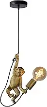 LUCIDE Extravaganza Chimp - Pendant Light - Ø 17,6 cm - 1xE27 - Black