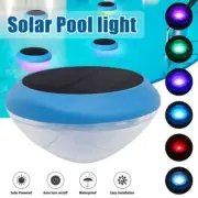 Swimming Pool Solar Floating LED Light Colorful Underwater Lamp Decor Waterproof