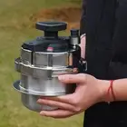 Small Pressure Cooker Cooking Pot for All Hob Types Pressure Canner Easy to Open