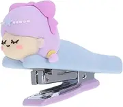 SECFOU Adorable Mermaid Design Mini Stapler Desktop Portable Cartoon Stapler for Students