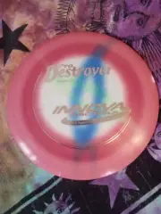 Old School Innova Pro Destroyer Fly-Dye by J-Bird 175 gram golf disc