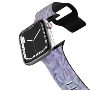Apple Watch Series 4-6, SE (44mm) Impact Band Purple Pastel Petals