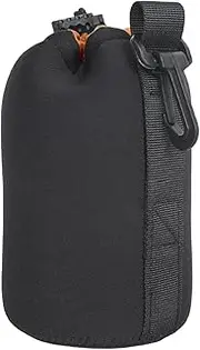 Lens Case,Thick Neoprene Lens Bag Case - Pouch Case for DSLR SLR Camera Lens, Telephoto Lens, Soft Neoprene DSLR Lens Bag