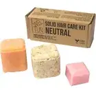 Weltun Solid Hair Care Kit. Neutral 1- Shampoo Bar 1- Conditioner Bar 1-Mask Bar