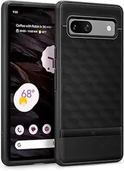 SPIGEN Caseology Parallax Case Designed for Google Pixel 7a (2023) Bumper Rugged Slim Cover - Black