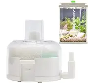 Ghjkldha Fish Tank Filter, Submersible Sponge Aquarium Filter, 6.7x5.6cm, Detachable Aeration System, Oxygen Circulating Pump, Quiet Water Purifier, Ideal For Small Aquariums Tanks