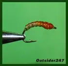 1 dozen (12) Caddis Nymph - Life Stage Pupa - Sub Surface Fly - Springtime USA