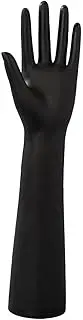 Perfeclan Black Female Mannequin Hand Extended Hand Model DIY Projects Elegant Practical Simple Design Gloves Display Stand Photo Prop