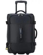 [Delsey] Trolley Duffle Suitcase 55cm in Black