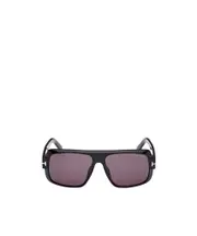 Tom Ford Eyewear Turner Aviator Frame Sunglasses 58 Gray