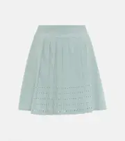[Bogner] Bogner Venja Functional pleated miniskirt AU 18 green