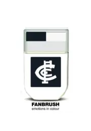 AFL Carlton Blues Official Supporter Black and white Face Paint