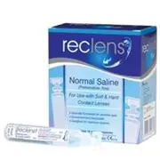 Reclens Saline Solution 15 x 15ml Ampoules