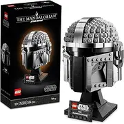 LEGO® Star Wars™ The Mandalorian™ Helmet 75328 Creative Building Kit for Adults; Collectible Build-and-Display Model; Fun Surprise Treat for Fans