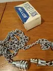 NEW Saiko 1960’s Muscle Bike Lock Fit Schwinn Huffy Murray 36” Chain Silver NOS