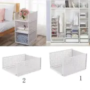 Wire Storage Cubes Modular Shelving Unit DIY Grid Closet Organizer Cabinet