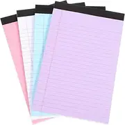 TOGEVAL College Ruled Legal Notepads Set Memo Pad Memo Sheets for Office School College