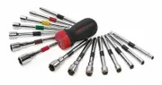 Gearwrench 8916D - Ratcheting Nut Driver Set 16 Piece