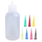 Condiment Bottles for Liquids BBQ Dressing Pancake Art Dispenser with 7 Nozzles