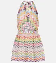 [Missoni] Missoni Zigzag lamé romper UK 12 multicoloured