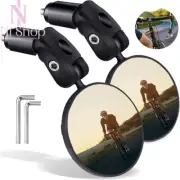 Rearview Mirror Bicycle MTB Mountain Bike Handlebar Convex Rear View Mirror NEW