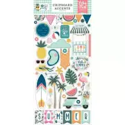 Echo Park ~ POOL PARTY ~ Chipboard Accents