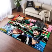 80x120cm Anime My Hero Academia Deku Dynamight Printed Carpet Living Room Rugs
