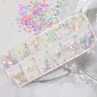 1 Box Nail Sequin Shining Diy Crafting Manicure Design Mixed Square Round