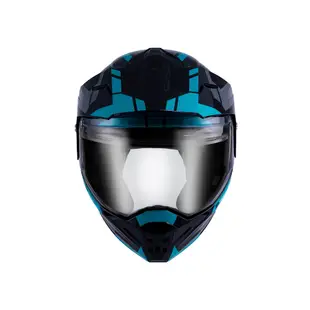 【SOL Helmets】SM-6P複合可掀式安全帽 (前衛者_黑/綠) ｜ SOL安全帽官方商城