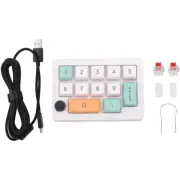 13 Key Macro Programmable Hot Swappable Mechanical Switch 7 Color RGB Light5817
