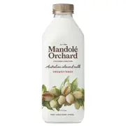 Organic Mandole Orchard Activated Almond Milk Unsweetened 1L – Fresh, healthy organic delivery | Doorstep Organics.