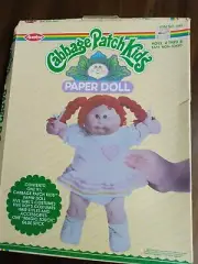 Vintage Avalon Cabbage Patch Kids Paper Doll Unopened Box 1983