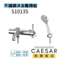 在飛比找蝦皮購物優惠-Caesar 凱撒衛浴 不銹鋼蓮蓬頭 S1013S 不銹鋼龍