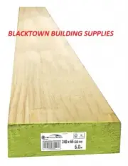 Treated Pine 240 X 65 H3 - GL8 Timber Extreme Beam - Blacktown Building Supplies