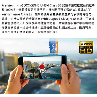 【公司貨】ADATA 威剛 32G 32GB microSD TF U1 A1 C10 記憶卡 (3.2折)