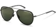 Porsche Design P8691 Polarized C Men's Sunglasses Brown Size 60