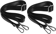 Horse Blanket Leg Straps Set 2pcs Stretchy Leg Straps for Horse Blanket with Secure Snap Hooks