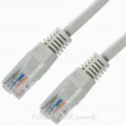 100ft BARE COPPER CAT5e Ethernet Network LAN Patch Cable Cord Wire RJ45 White