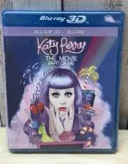 Katy Perry: The Movie Part of Me 3D (Blu-ray + 3D Blu-ray +DVD) Factory Sealed