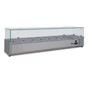 AG Equipment AG Bench Top Saladette / Pizza Showcase - 1600mm - Countertop Prep Fridges (AG-VRX1600-380) - VRX1600-380-AG