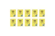 10x Spirax 313 Super Size Exercise Book 8mm Ruled 96 Pages Notebook Yellow