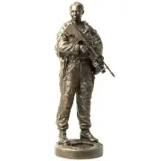 Australian Female Soldier – Cold-Cast Bronze statue
